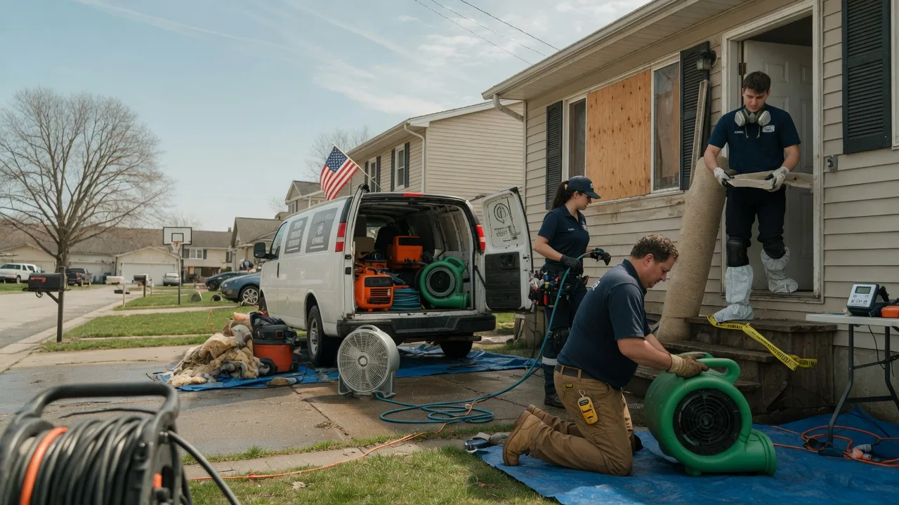 Water Damage Restoration in Huntly, VA near me